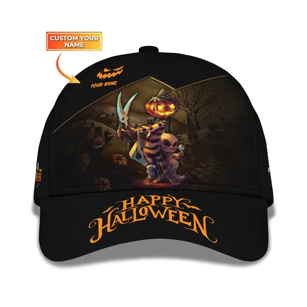 Unisex Classic Cap Custom Halloween Hat For T-Shirt