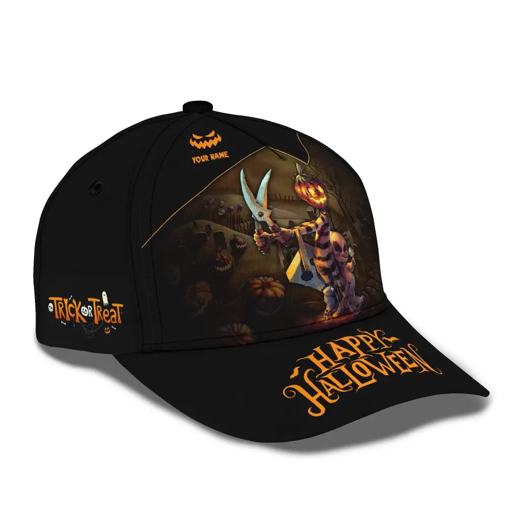 Unisex Classic Cap Custom Halloween Hat For T-Shirt