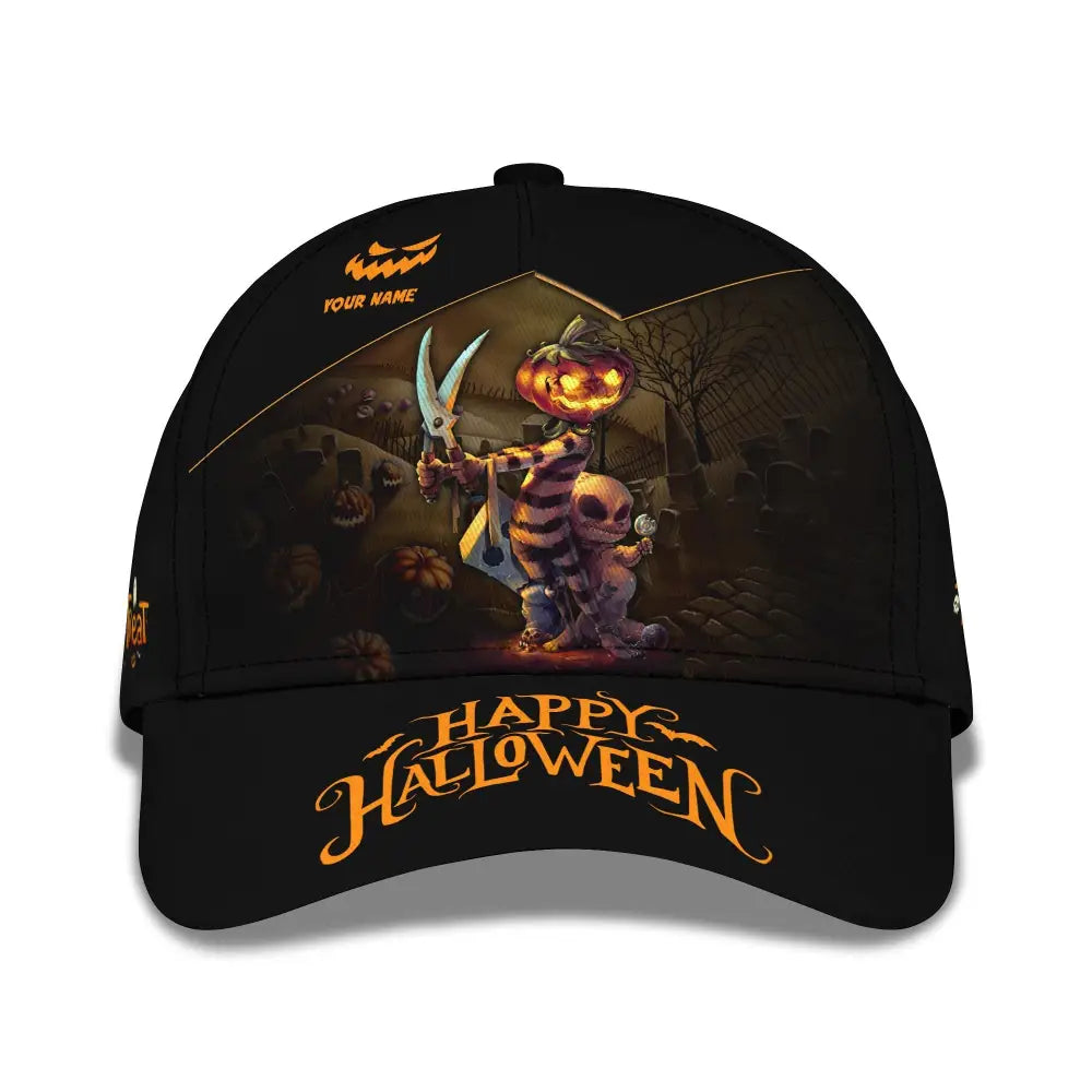 Unisex Classic Cap Custom Halloween Hat For T-Shirt