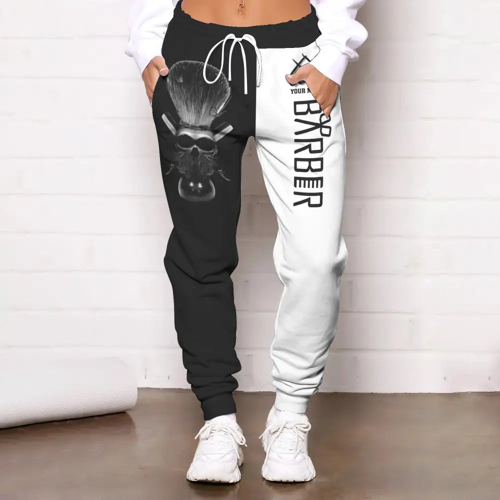 Unisex Clothing Barber Jogger Sportwear Pant For Men And Women Pants
