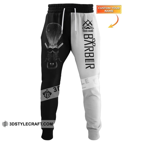 Unisex Clothing, Barber Jogger, Barber Sportwear, Jogger Pant For Men and Women style option 1