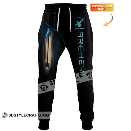 Unisex Clothing, Custom Archery Jogger, Archery Jogger Pants, Gift for Archery Lovers style option 1