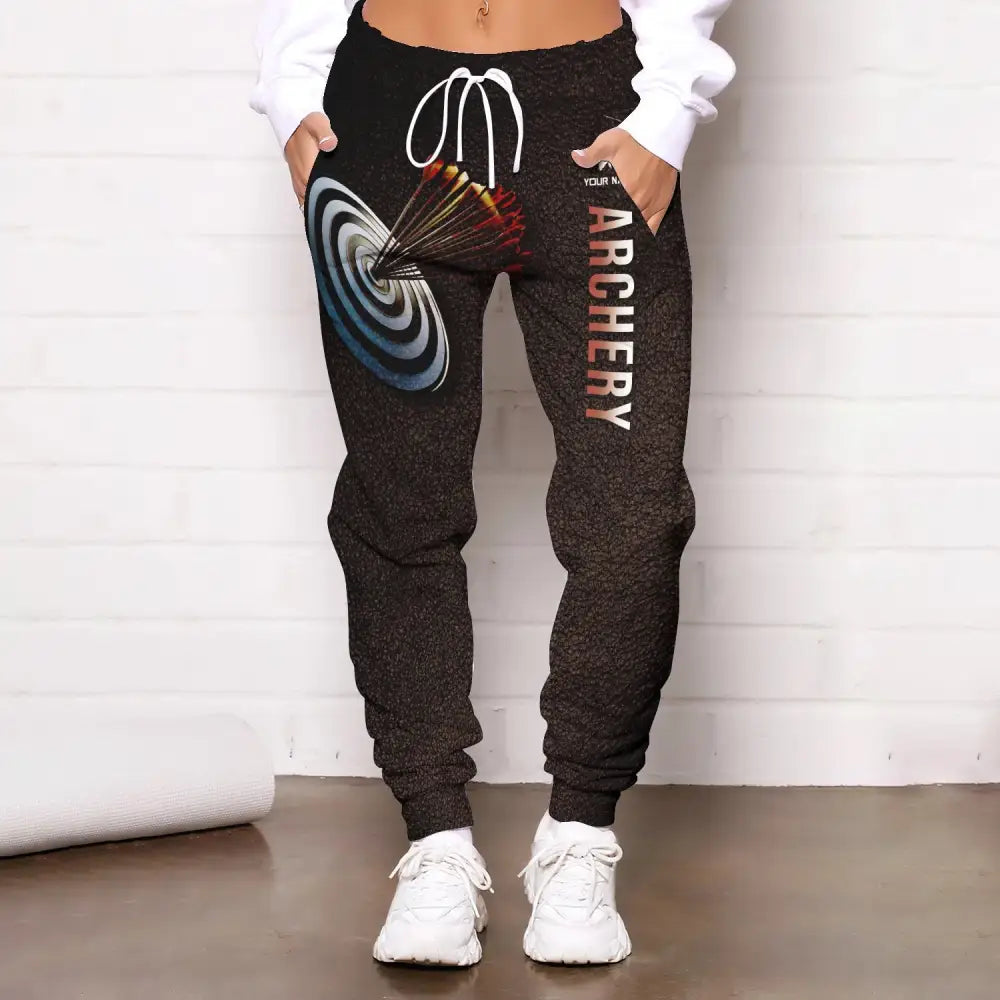 Unisex Clothing Custom Archery Jogger Pants Gift For Lovers
