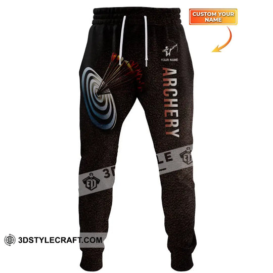 Unisex Clothing, Custom Archery Jogger, Archery Jogger Pants, Gift for Archery Lovers style option 1
