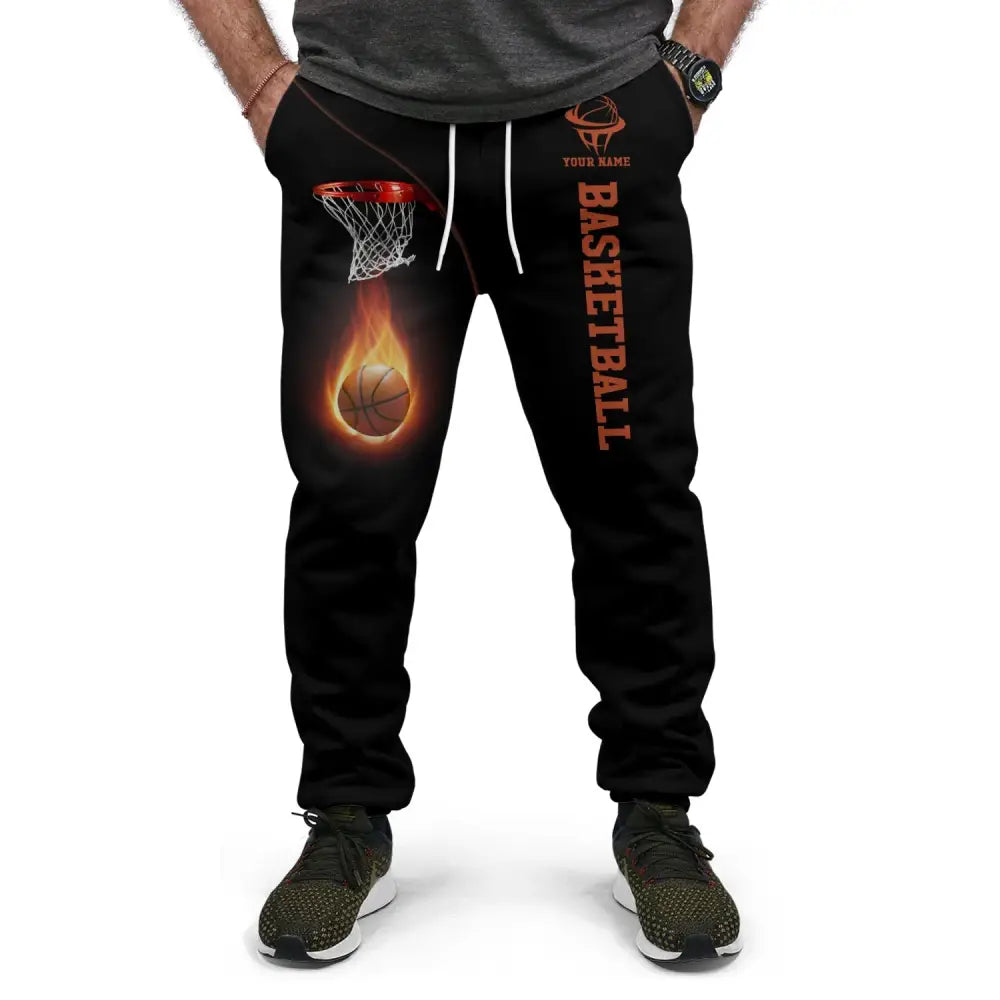 Unisex Clothing Custom Basketball Jogger Pants Gift For Lovers