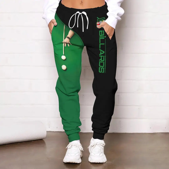 Unisex Clothing, Custom Billiard Jogger, Billiard Jogger Pants, Gift for Billiard Lovers style option 4