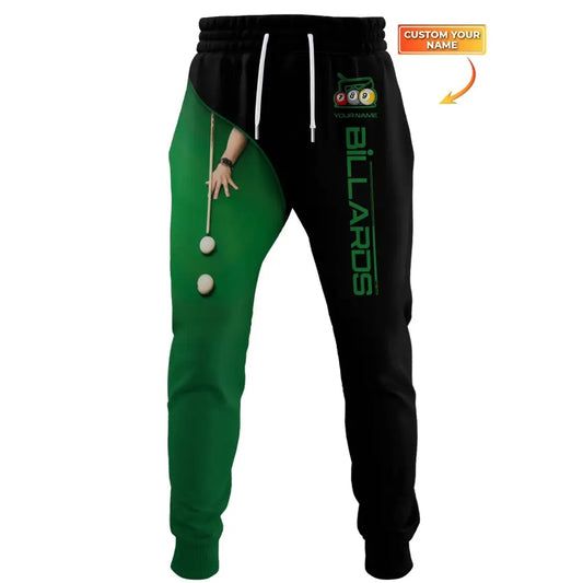Unisex Clothing Custom Billiard Jogger Pants Gift For Lovers S