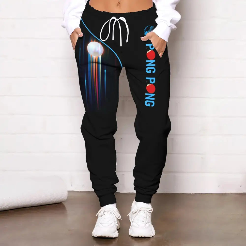 Unisex Clothing Custom Ping Pong Jogger Pants Club