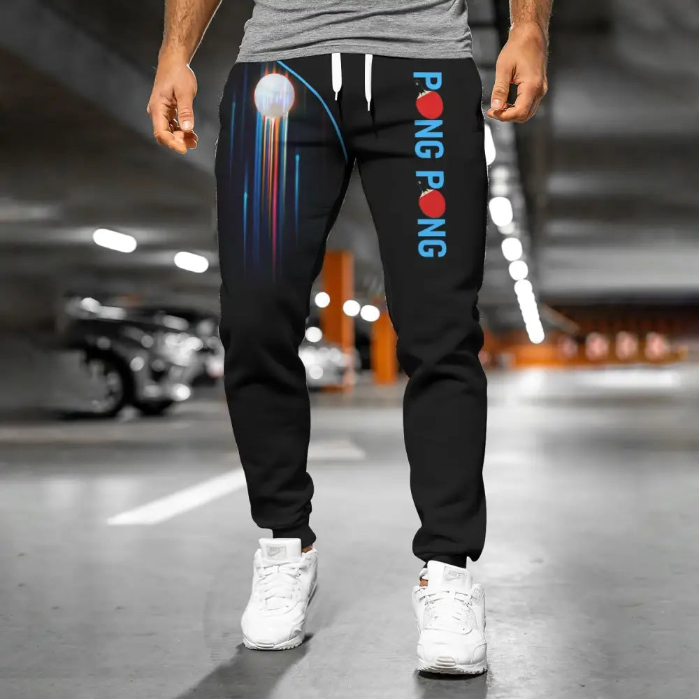 Unisex Clothing Custom Ping Pong Jogger Pants Club