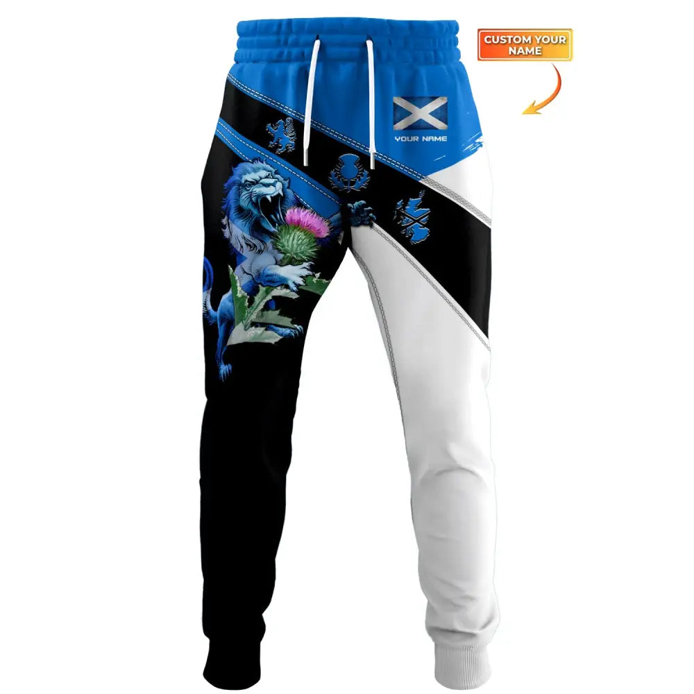 Unisex Clothing Custom Scotland Jogger Pants Lion S