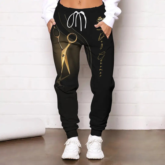 Unisex Clothing, Groomer Jogger, Groomer Sportwear, Jogger Pant For Pet Groomer style option 2