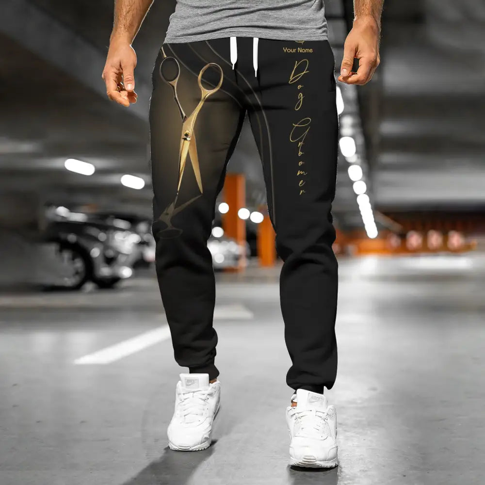 Unisex Clothing Groomer Jogger Sportwear Pant For Pet Pants