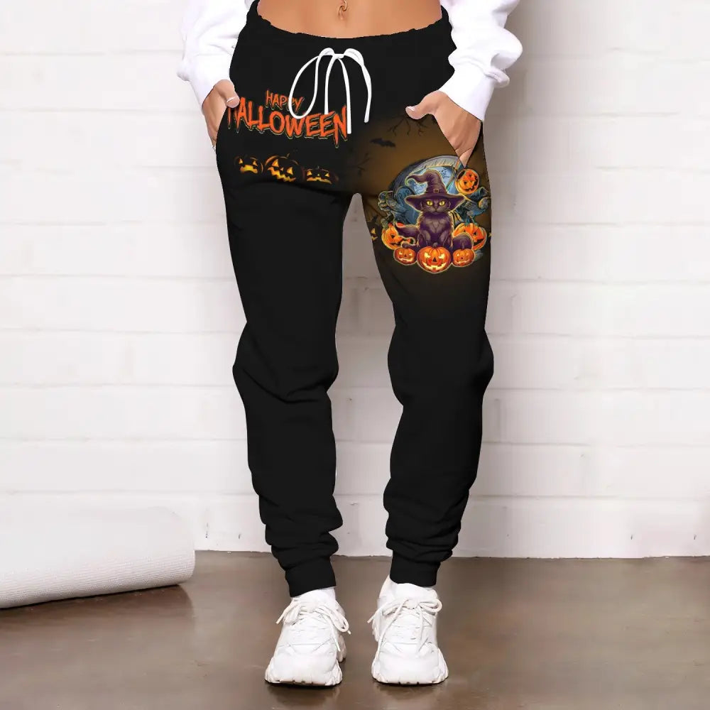 Unisex Clothing Halloween Jogger Sportwear Pants For