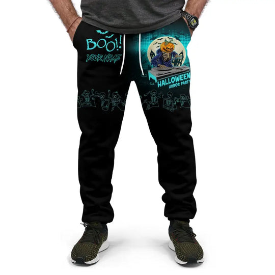 Unisex Clothing, Halloween Jogger, Halloween Sportwear, Jogger Pants For Halloween style option 2