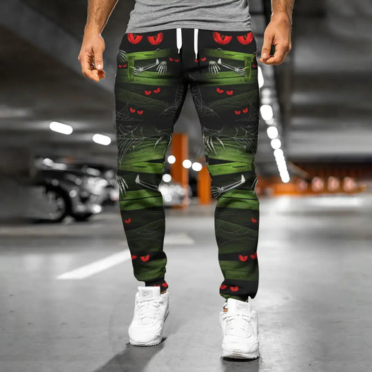 Unisex Clothing, Halloween Jogger, Halloween Sportwear, Jogger Pants For Halloween style option 3
