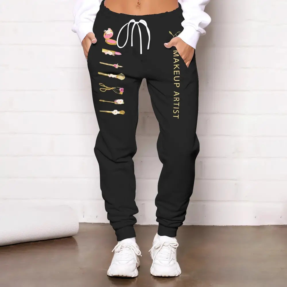 Unisex Clothing Makeup Artist Jogger Sportwear Pant For Men And Women Pants