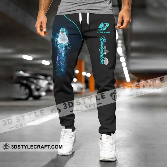 Unisex Pants, Custom Badminton Jogger, Badminton Pants, Gift for Badminton Lovers style option 4