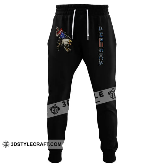 Unisex Pants - Custom Name 3D Pants - America Icon Liberties style option 1