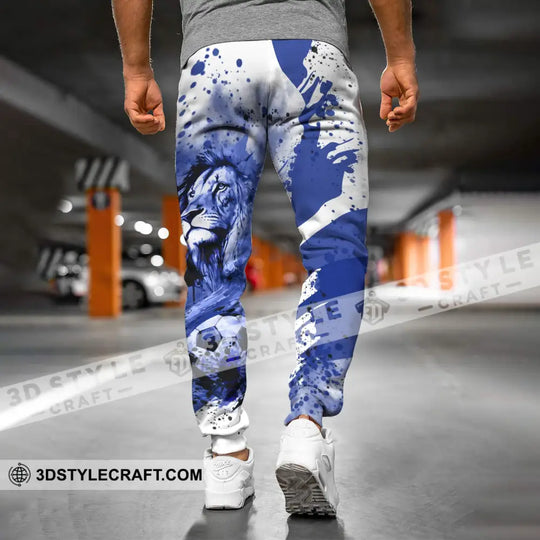 Unisex Pants - Custom Name And Number Pants, England National Team Lion Ball style option 3