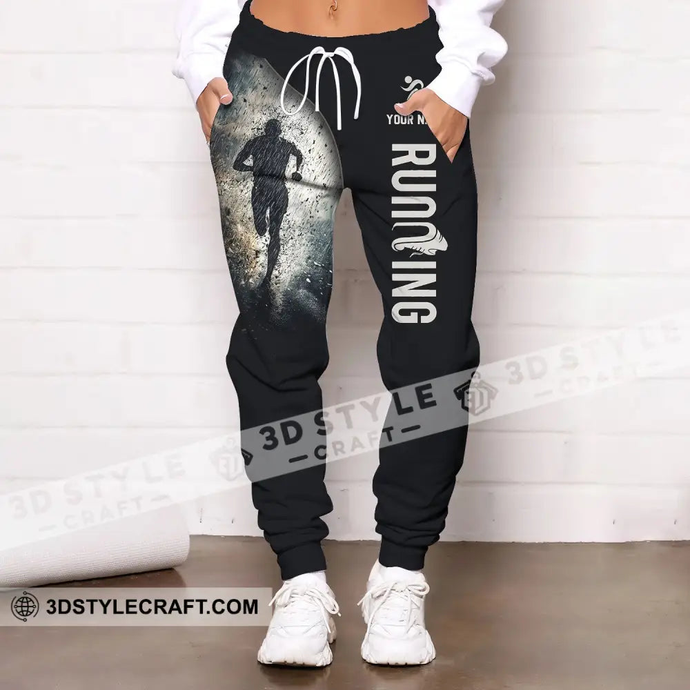 Unisex Pants - Custom Text Pants Marathon Running Lover Sport Pants Pants