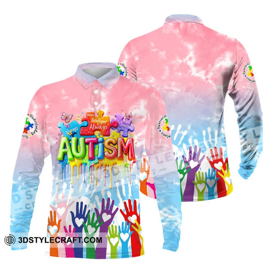 Unisex Shirt - Autism 3D Shirt style option 4