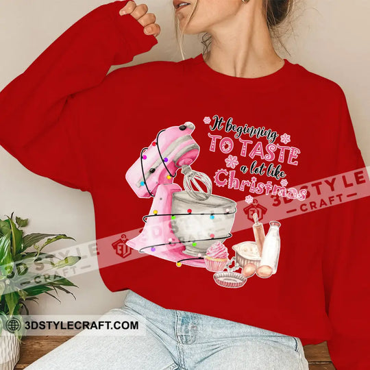 Unisex Shirt, Baker Christmas Shirt, Christmas Long Sleeve, Christmas Sweater, Gift For Christmas style option 4