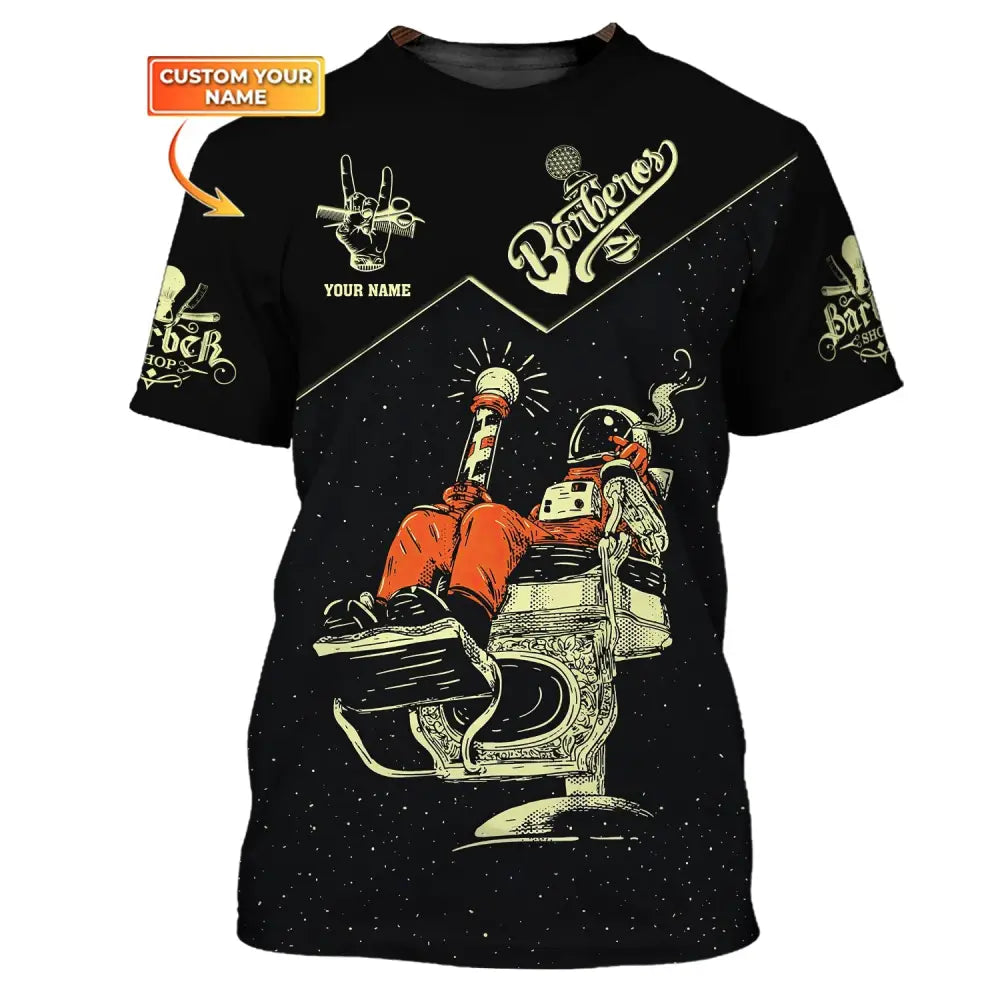 Unisex Shirt Barber For Hairstylists T-Shirt / S