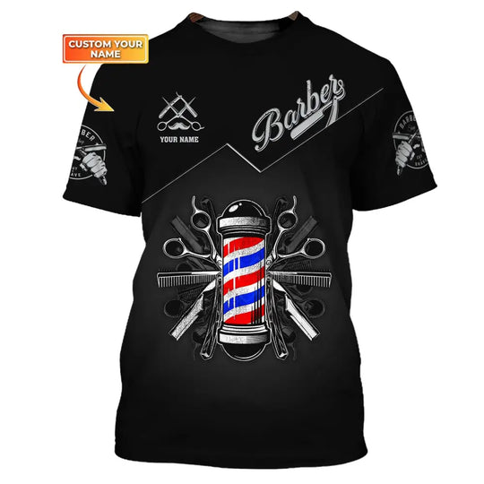 Unisex Shirt, Barber Shirt, Shirt For Hairstylists TP-NH23080101 style option 1