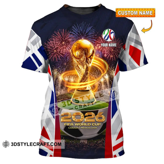 Unisex Shirt - Custom 2026 World Cup 3D Shirt style option 1