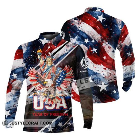 Unisex Shirt - Custom 250 Years Of United State Of America 3D Shirt style option 4
