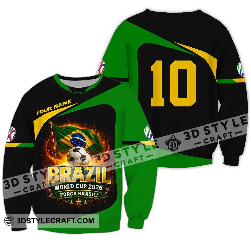 Unisex Shirt - Custom World Cup 2026 3D Shirt Long Sleeve / S T-shirt