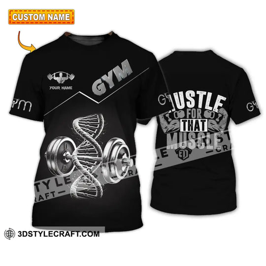 Unisex Shirt - Custom ADN Gym Lover Shirt style option 1