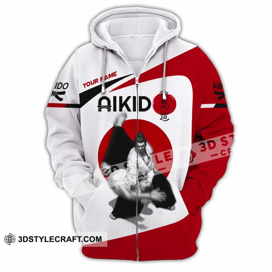 Unisex Shirt - Custom Aikido 3D Shirt style option 4