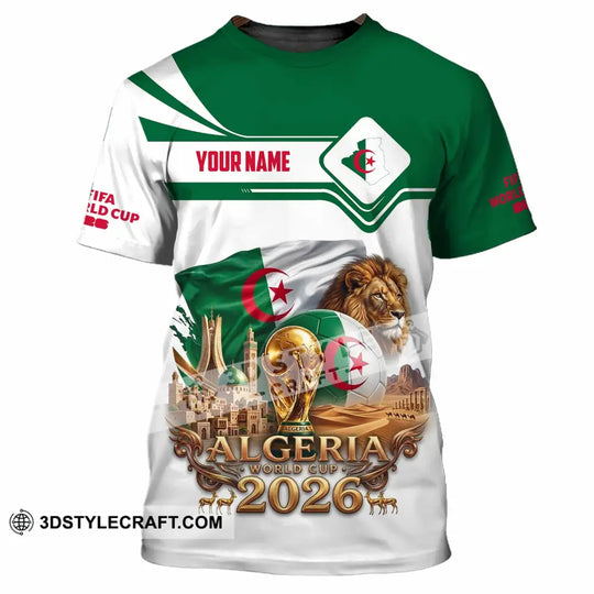 Unisex Shirt - Custom Algeria World Cup 2026 Shirt style option 4