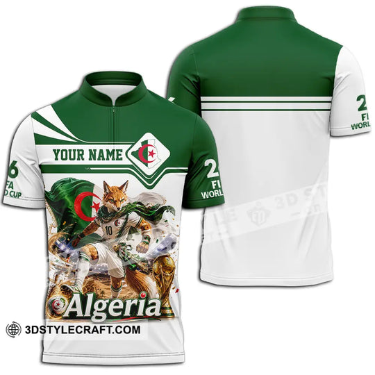 Unisex Shirt - Custom Algeria World Cup 2026 Shirt style option 2