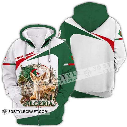 Unisex Shirt - Custom Algeria Shirt style option 4