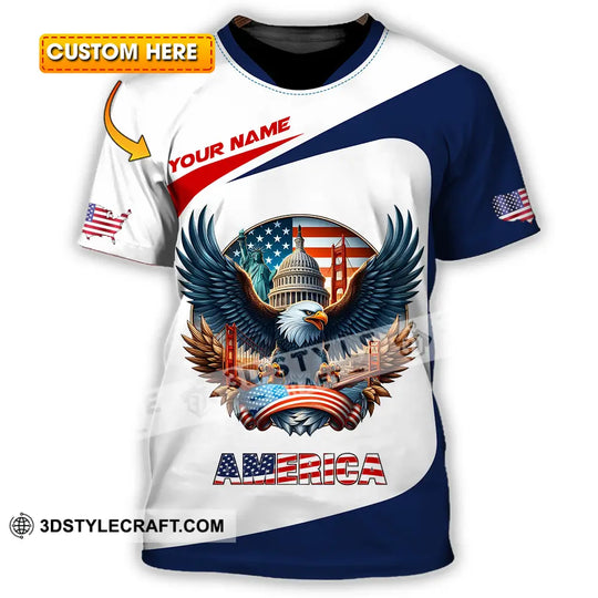 Unisex Shirt - Custom America 3D Shirt style option 1