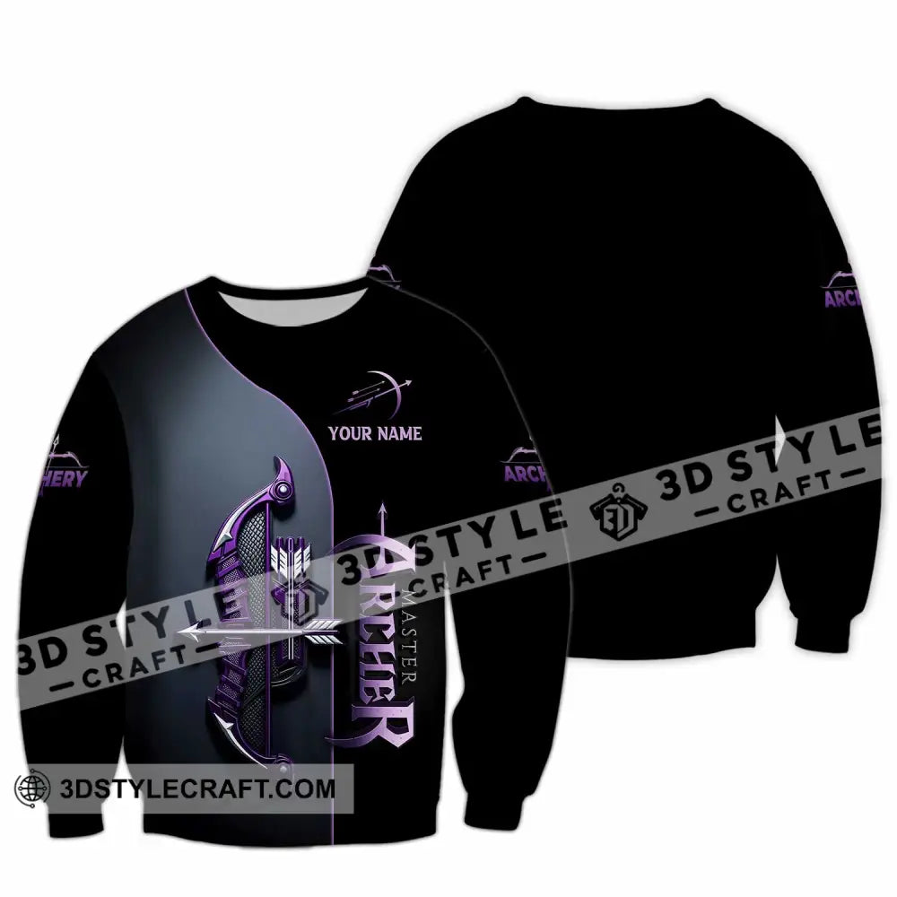 Unisex Shirt - Custom Archer 3D Shirt Long Sleeve / S T-shirt