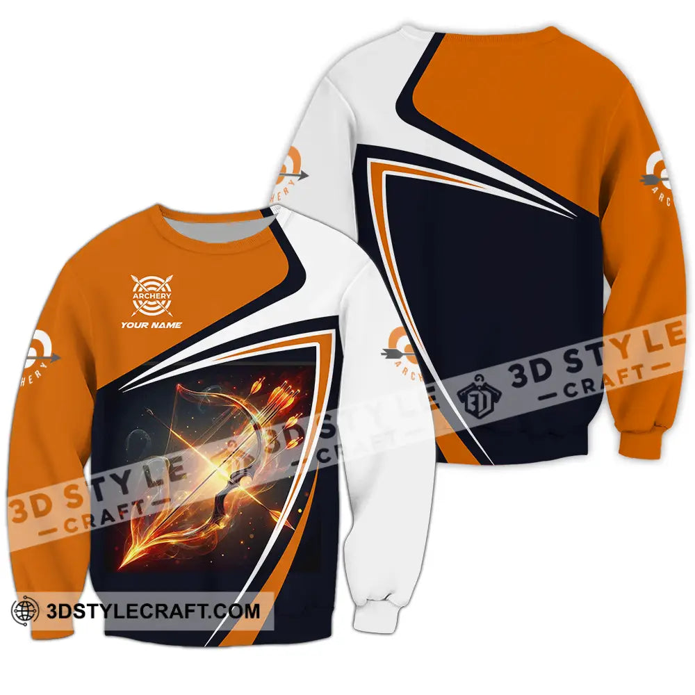 Unisex Shirt - Custom Archery 3D Shirt Long Sleeve / S T-shirt