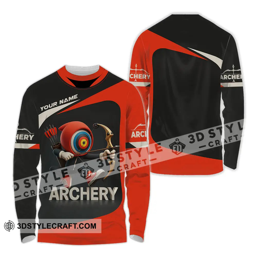 Unisex Shirt - Custom Archery Shirt Long Sleeve Shirt / S T-shirt
