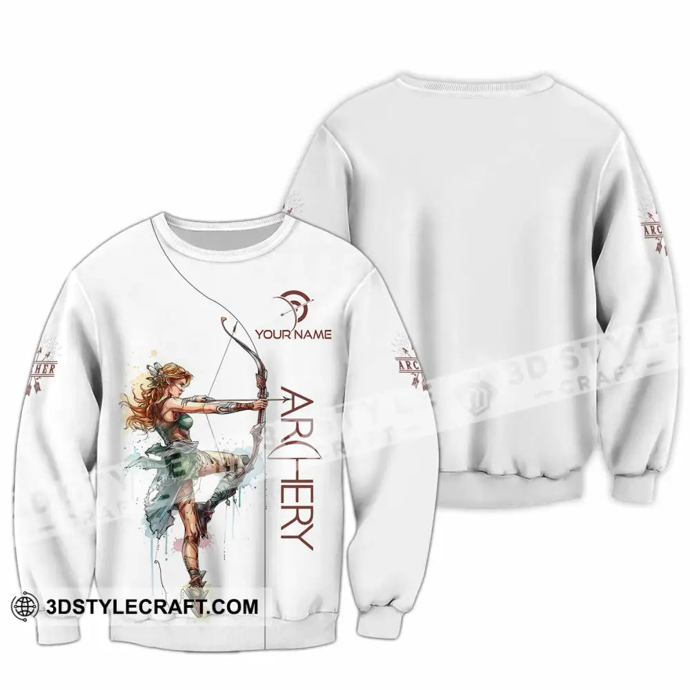 Unisex Shirt - Custom Archery Shirt Long Sleeve / S T-shirt