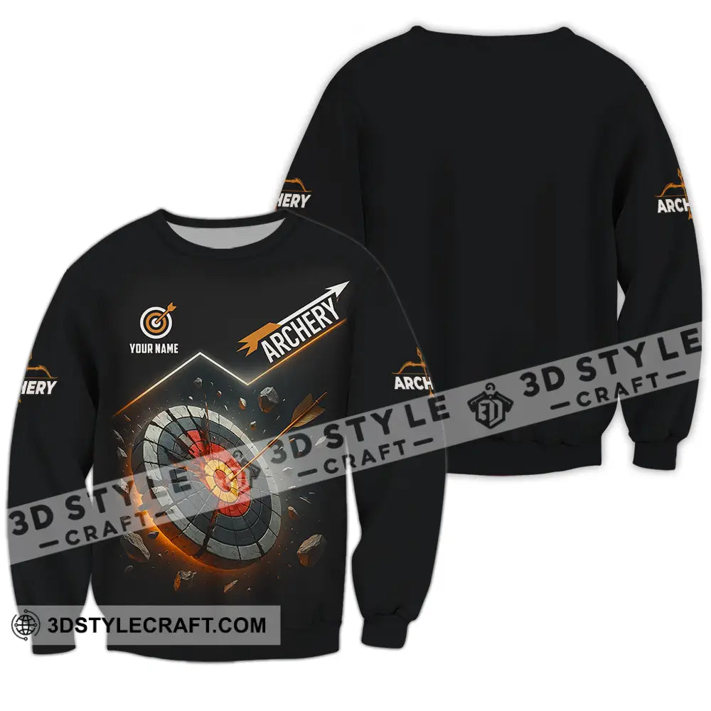 Unisex Shirt - Custom Archery Shirt Long Sleeve / S T-shirt