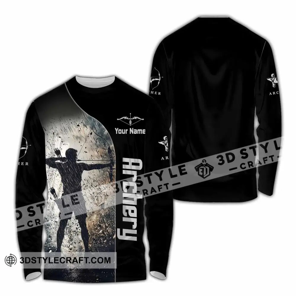 Unisex Shirt - Custom Archery Shirt - Long Sleeve Shirt / S - T-shirt