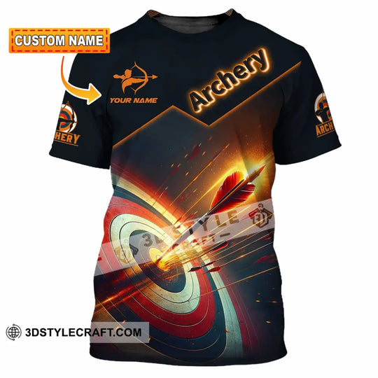 Unisex Shirt - Custom Archery Lover Sport Shirt style option 2