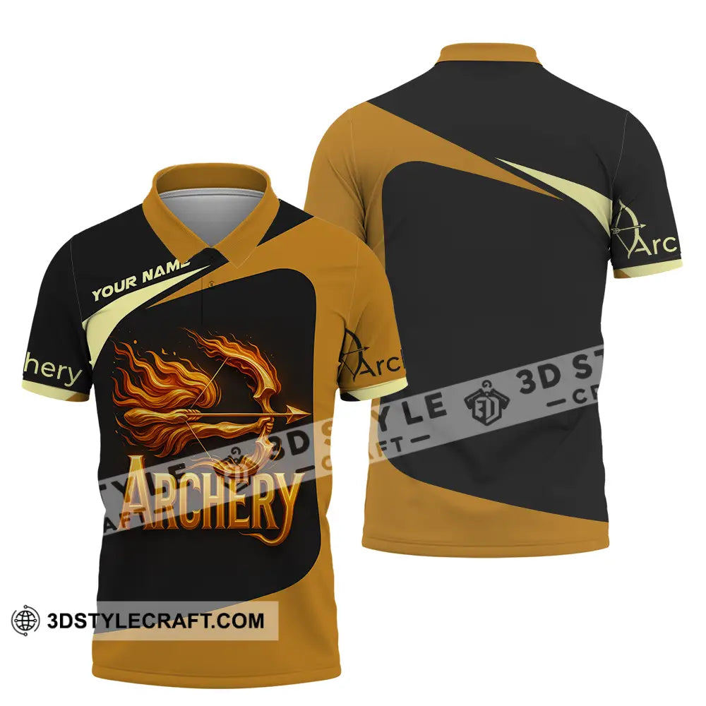 Unisex Shirt Custom Archery Shirt Polo Shirt / S T shirt