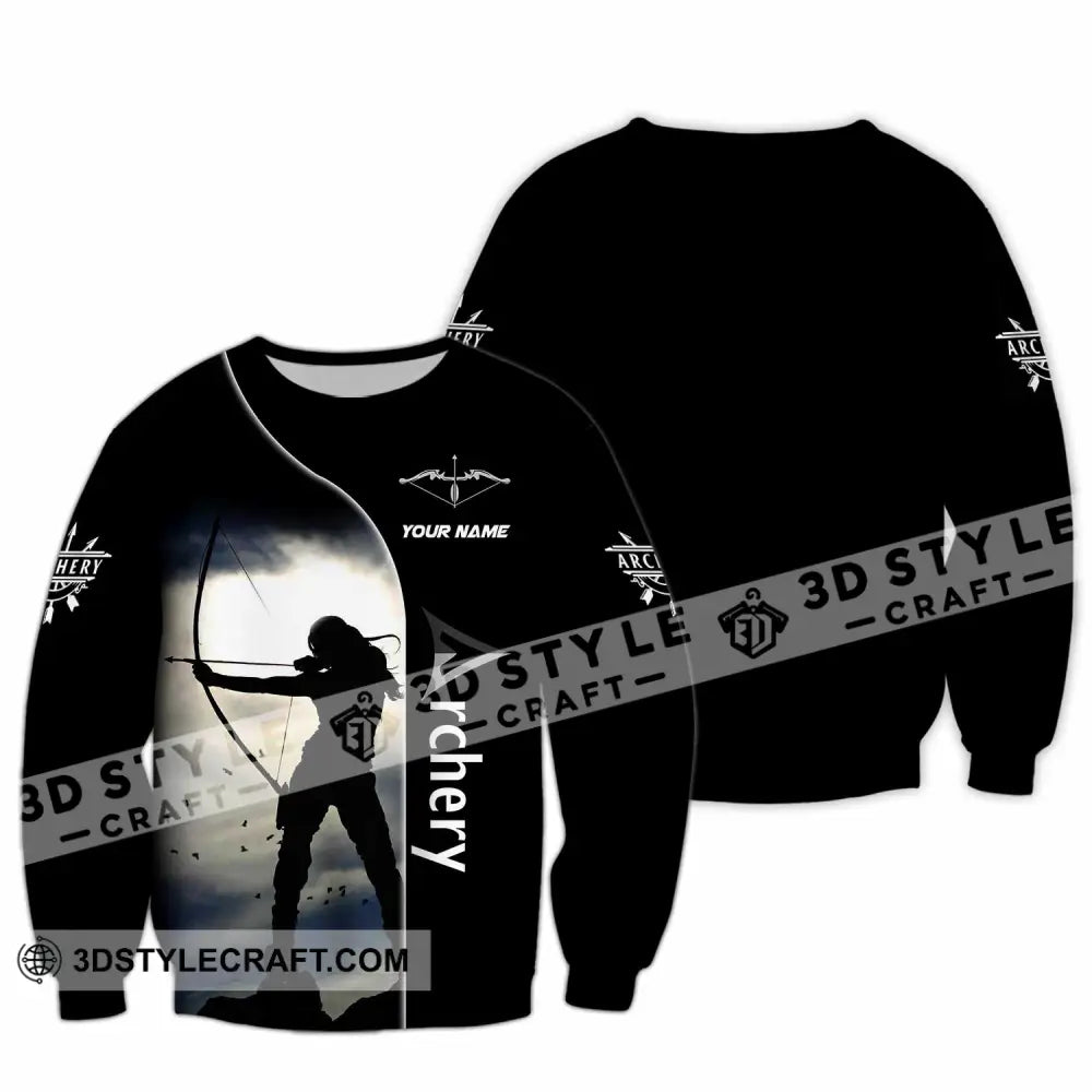 Unisex Shirt - Custom Archery Sport Lover Shirt Long Sleeve / S T-shirt