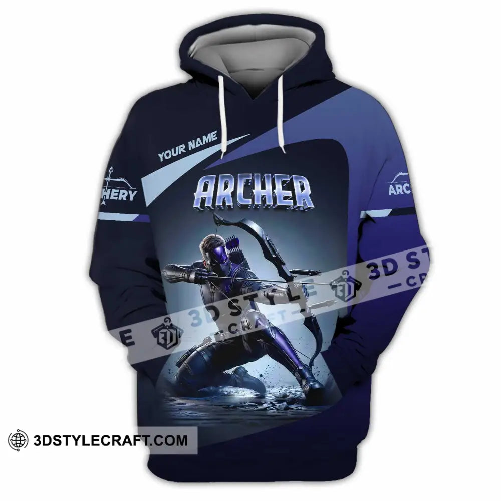 Unisex Shirt - Custom Archery Warrior Sport Shirt Hoodie / S T-shirt