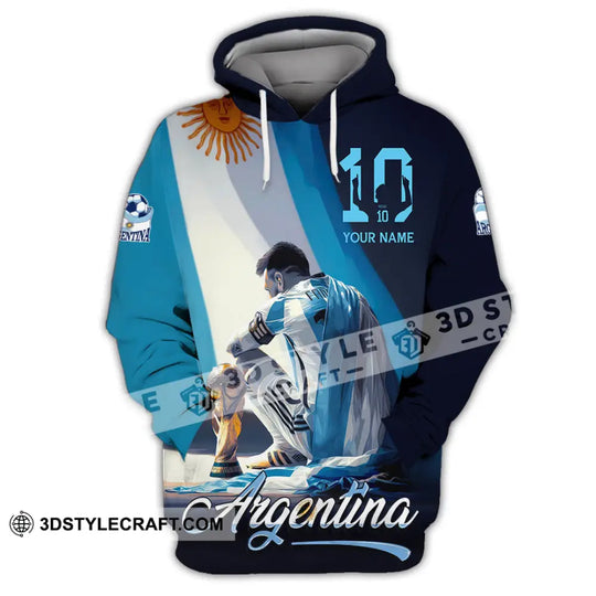 Unisex Shirt - Custom Argentina 3D Shirt style option 2