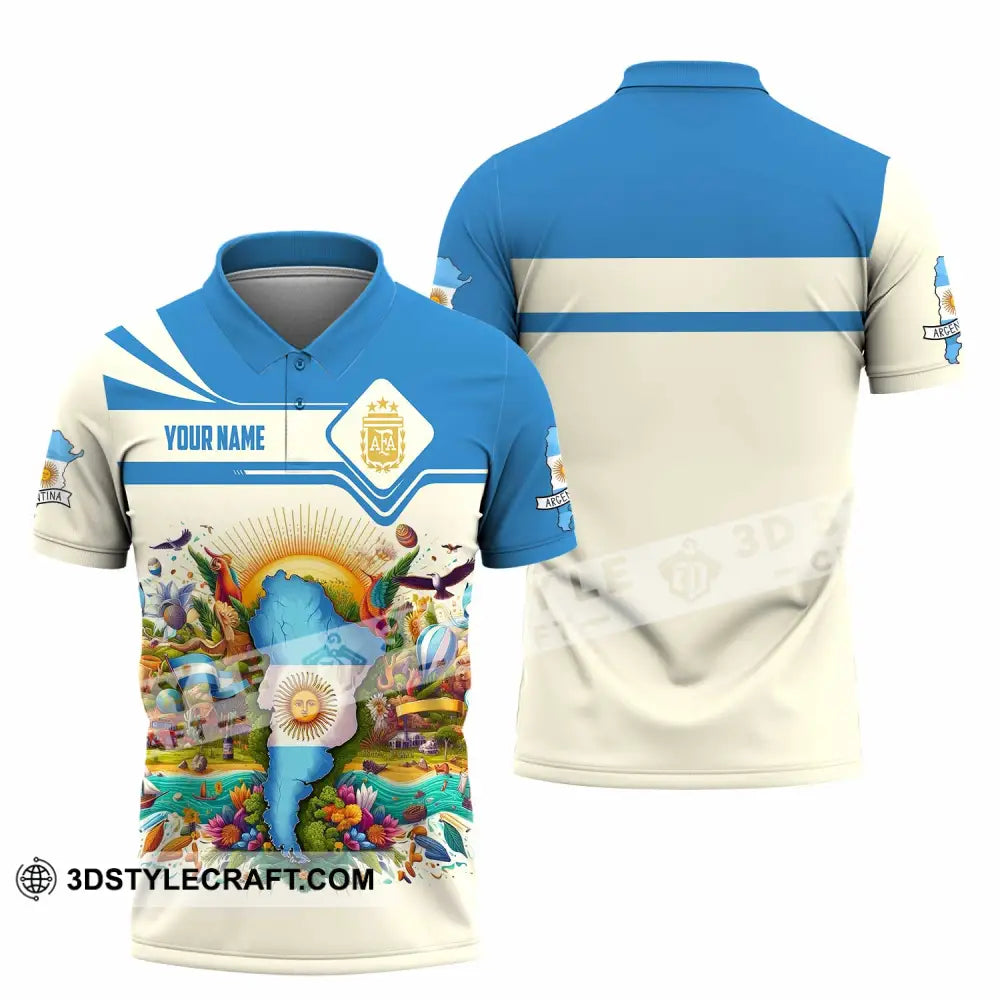Unisex Shirt - Custom Argentina Shirt Polo Shirt / S T-shirt