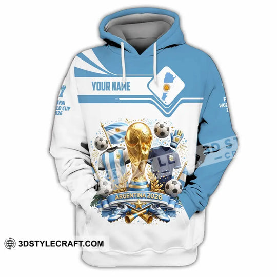 Unisex Shirt - Custom Argentina World Cup 2026 Shirt style option 3